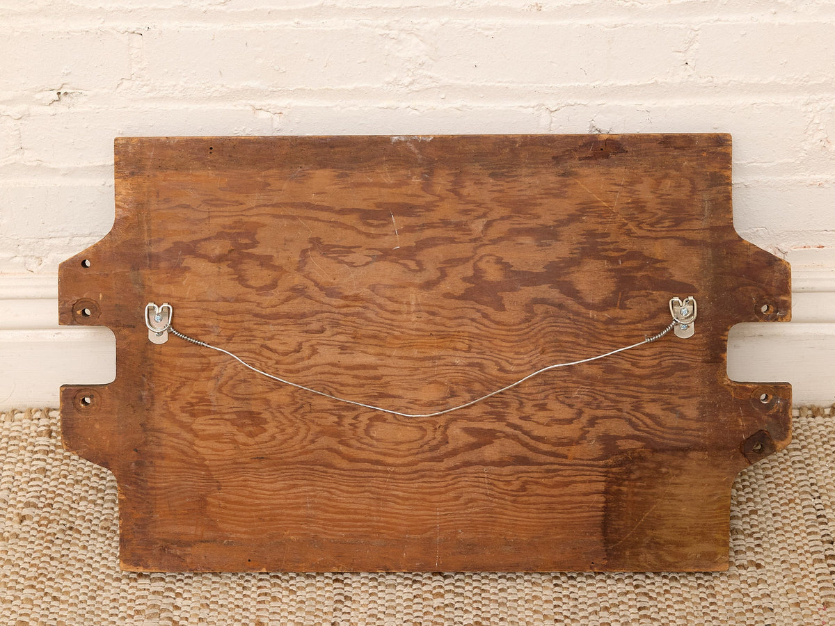Antique Wooden Foundry Mold