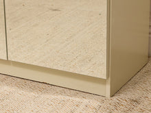 Postmodern 4-Door Mirrored Storage Cabinet