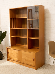 Danish Modern Teak Multimedia Shelf