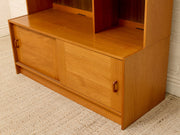 Danish Modern Teak Multimedia Shelf