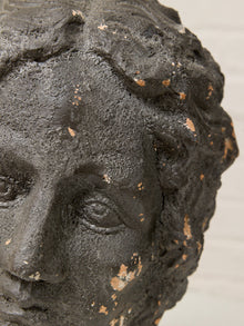 Vintage Classical Female Head Sculpture