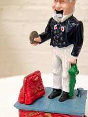 Vintage Uncle Sam Figural Piggy Bank