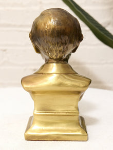 Pair of Abraham Lincoln Brass Bust Bookends