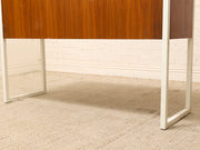 Danish Modern Wood & Glass Jewelry Display Case