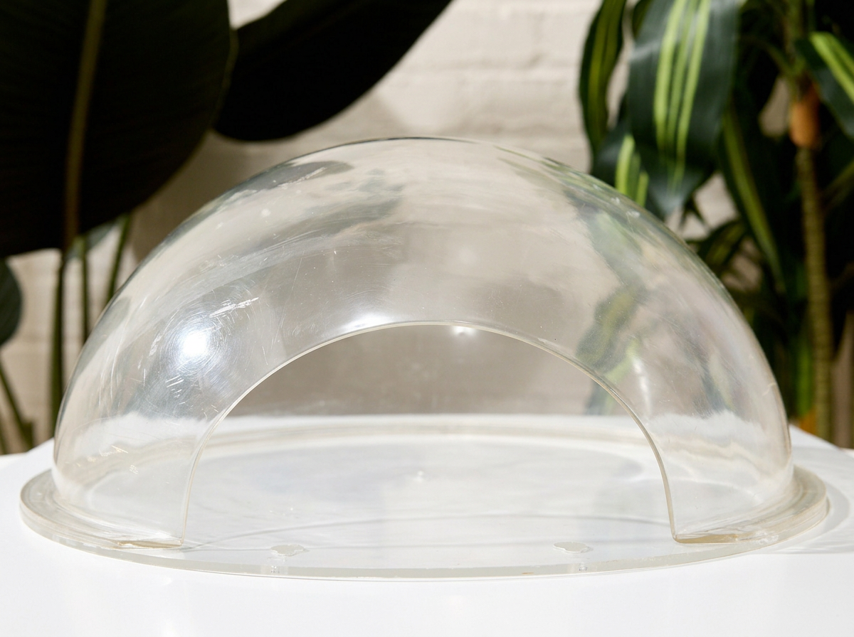 Vintage Clear Acrylic Dome Display Cover