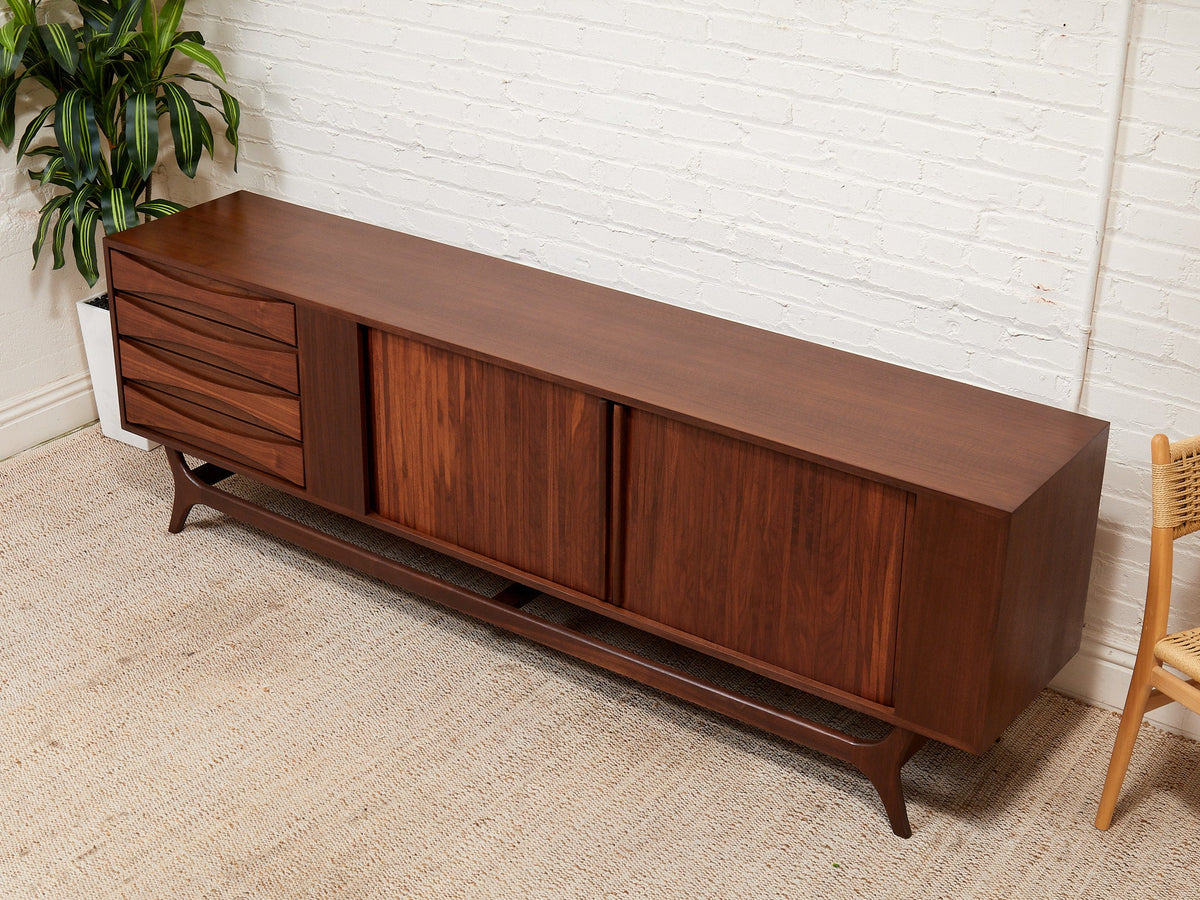 Margo 90” Walnut Credenza