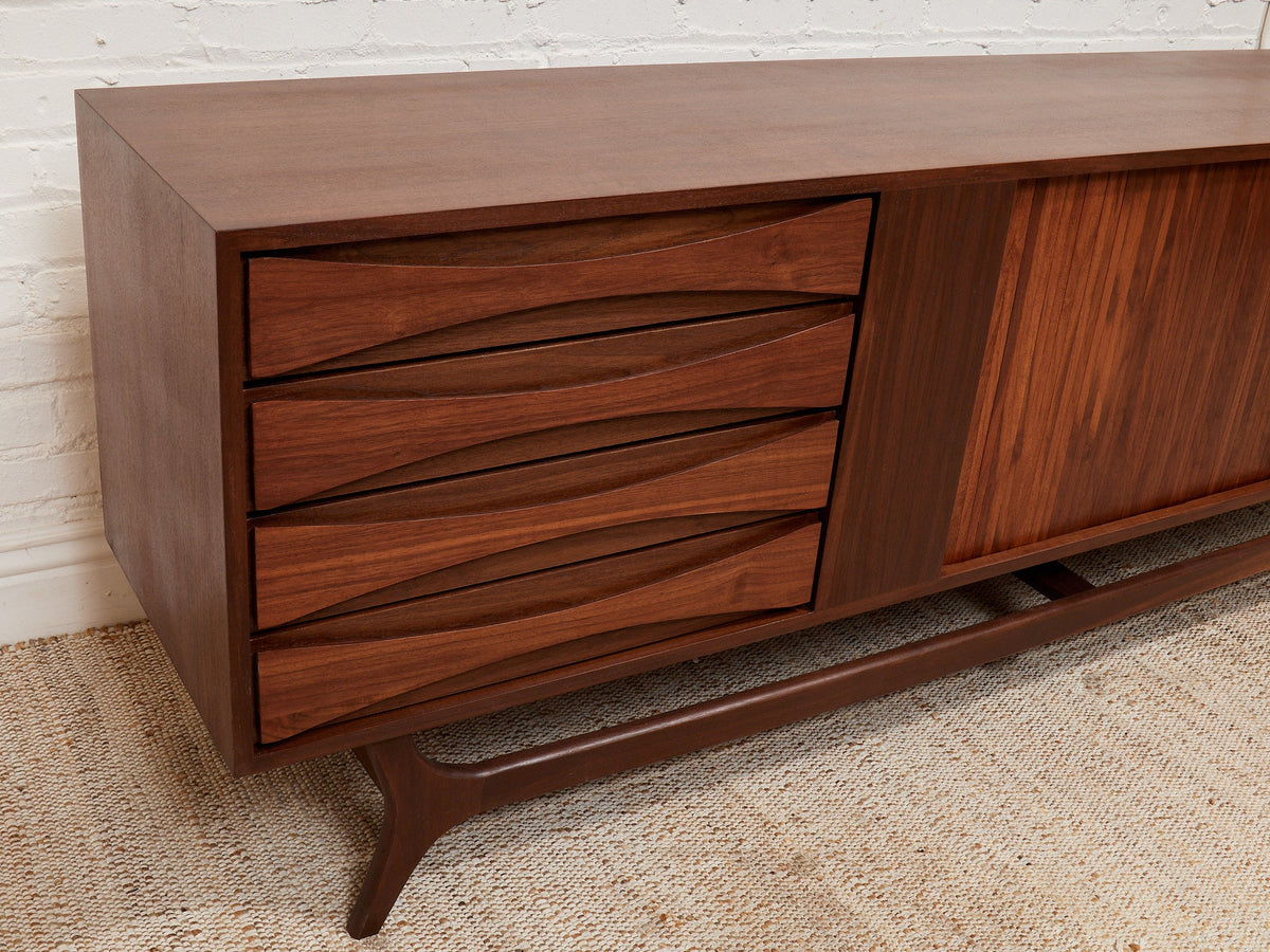 Margo 90” Walnut Credenza
