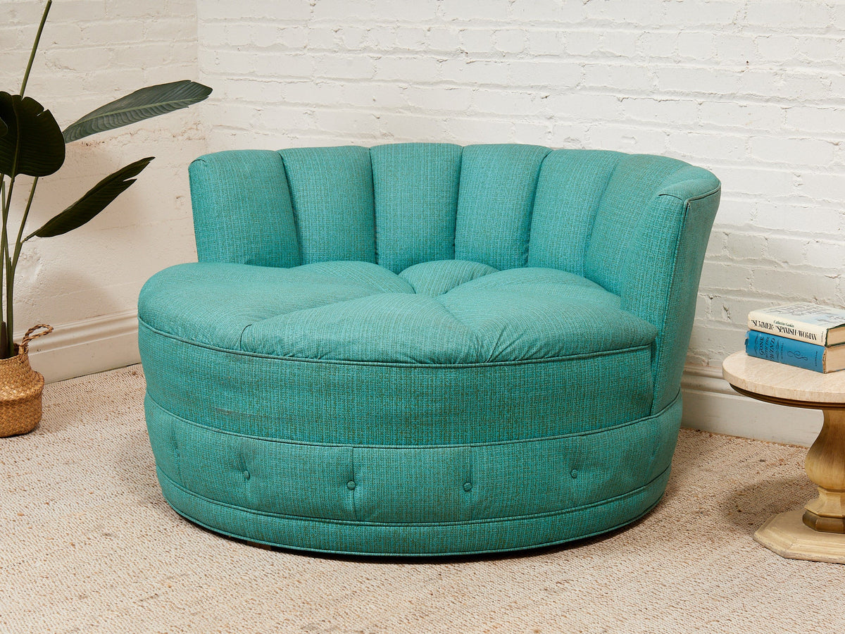 1960’s Round Vintage Club Chair