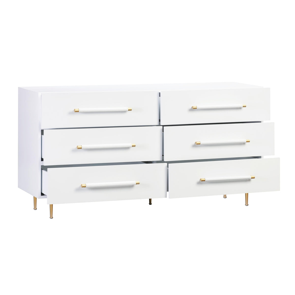 Trident 62" 6-Drawer Dresser