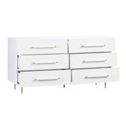 Trident 62" 6-Drawer Dresser