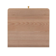 Carmen 19" Natural Ash and Cane 2-Drawer Nightstand