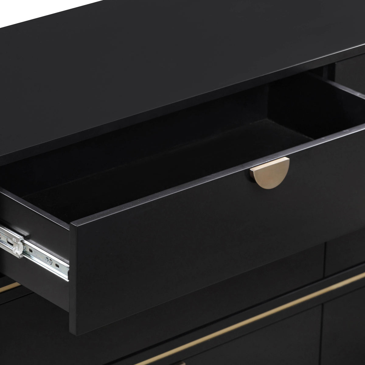 Julieta 62" Acacia Wood 6-Drawer Dresser