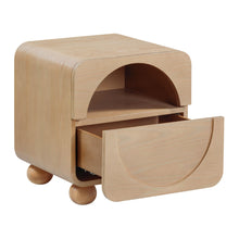 Moonrise 20" Natural Ash Nightstand With Drawer