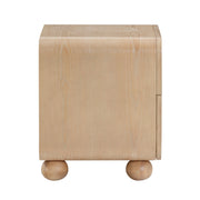 Moonrise 20" Natural Ash Nightstand With Drawer