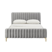 Angela Performance Velvet Bed