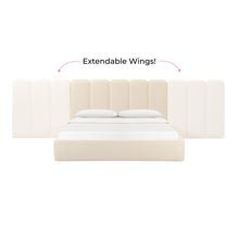 Palani Performance Velvet Headboard Wings