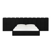 Palani Performance Velvet Headboard Wings