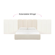Palani Cream Performance Boucle Wings - Queen or King (Set of 2)