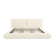 Romp Cream Upcycled Performance Linen Bed