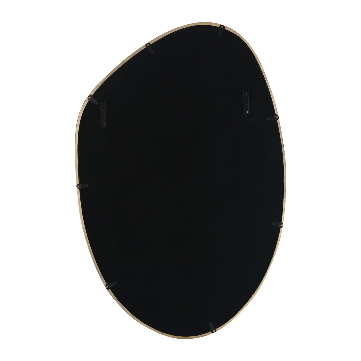 Mika 23"X35.4" Gold Wall Mirror