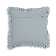 Alessia 20.5" Distressed Velvet Square Throw Pillow