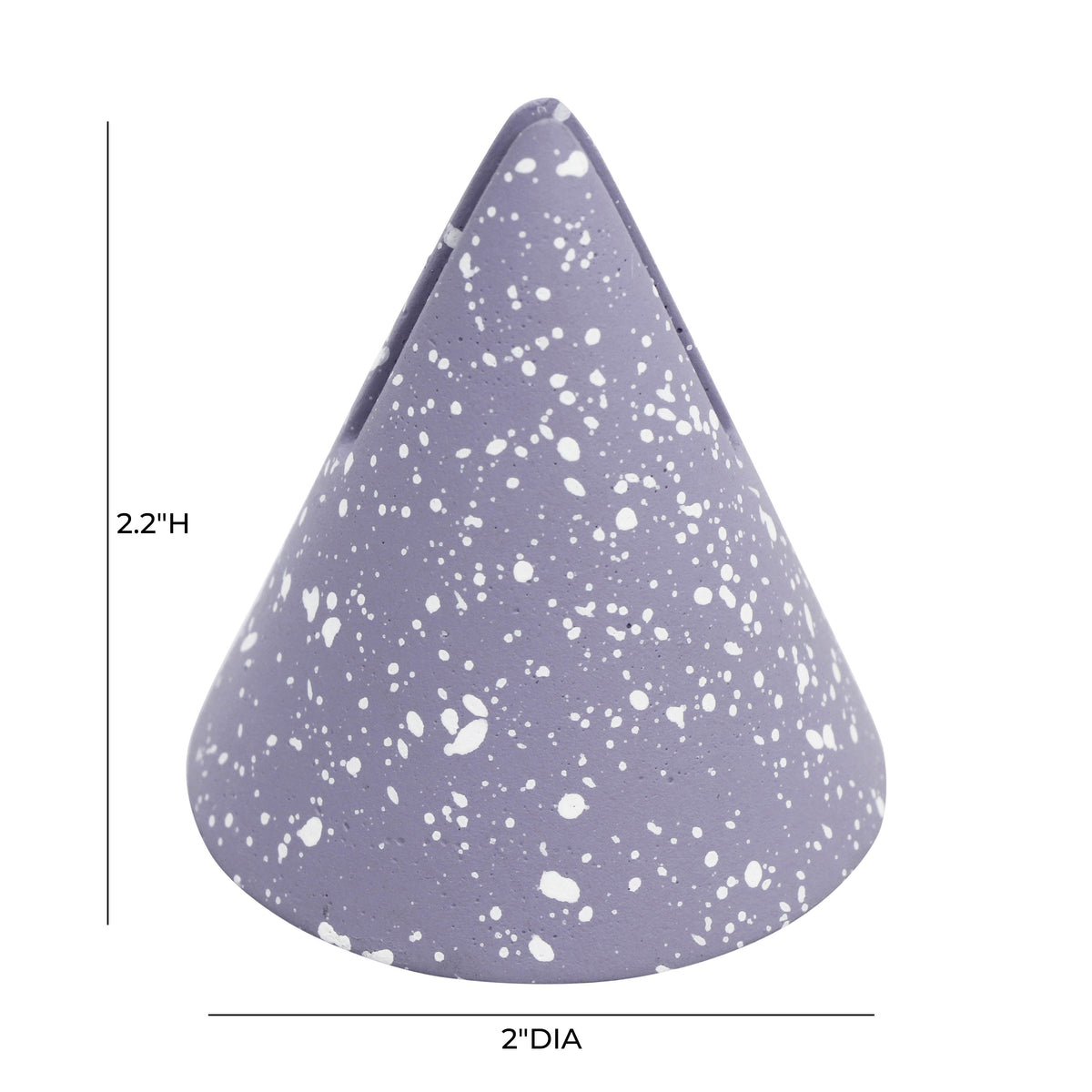 Gabby Speckled Cone Card Holder - Set of 4