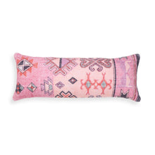 Persia 27"X10" Pink Cotton Bolster Pillow