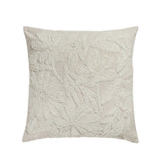 Tabitha 20" Square Embroidered Throw Pillow
