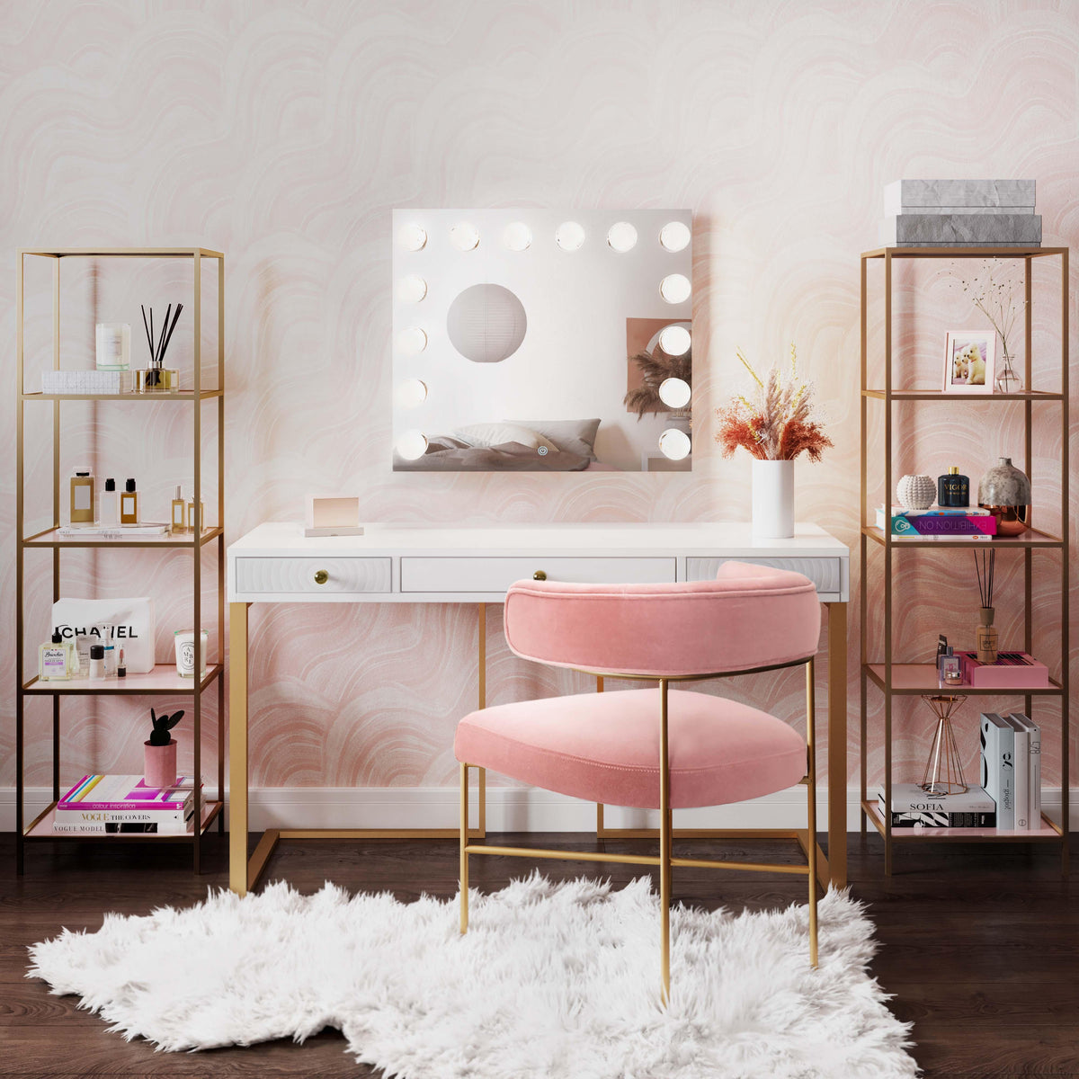 Lola Vanity Mirror (25.6"-41")