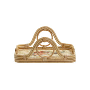 Corey Floral Bamboo Tray