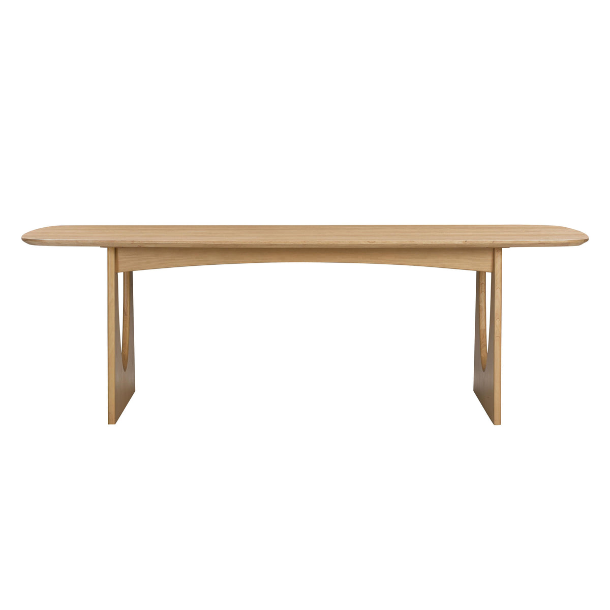 Cybill Natural Ash Rectangular Dining Table (79"-94")