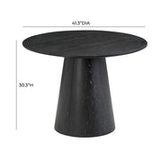 Sahara Round Oak Dining Table (41"-60")