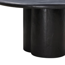 Elika 59" Faux Plaster Indoor / Outdoor Round Dining Table