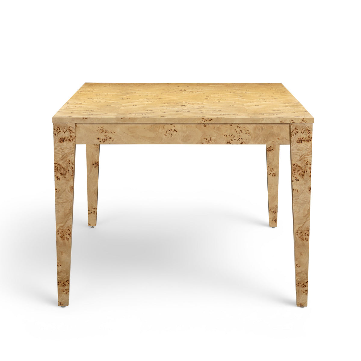 Brandyss 90" Natural Burl Rectangular Dining Table