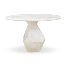 Esme 48" Faux Marble Indoor/Outdoor Round Dining Table