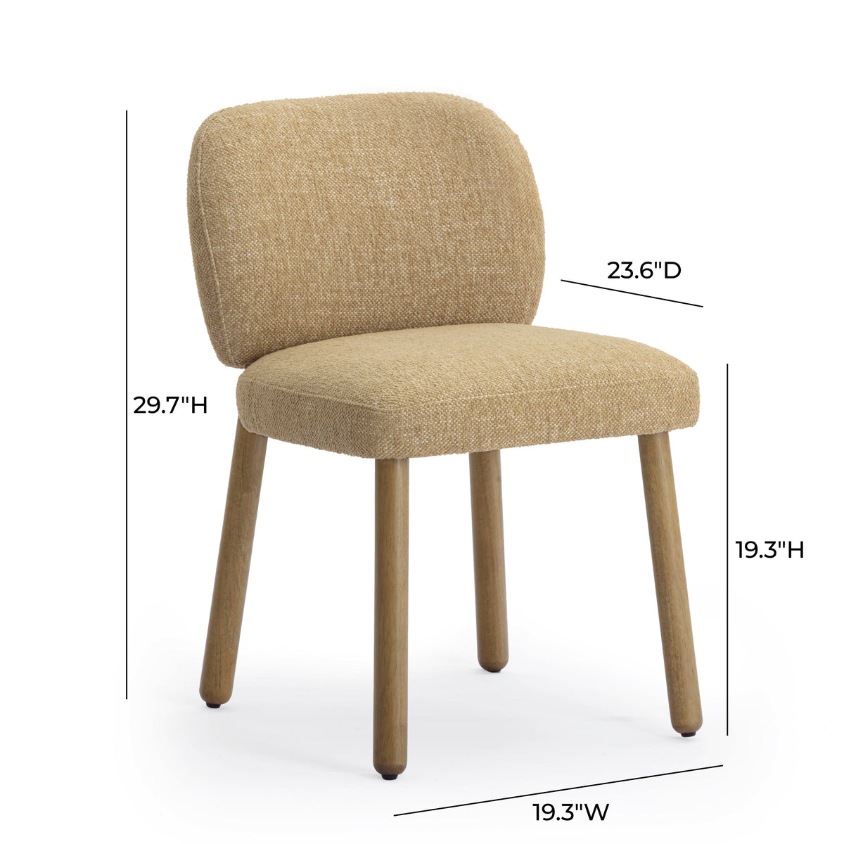 Foxy Performance Fabric Dining Chair
