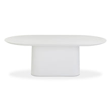 Nara 84" Pure White Indoor/Outdoor Concrete Dining Table