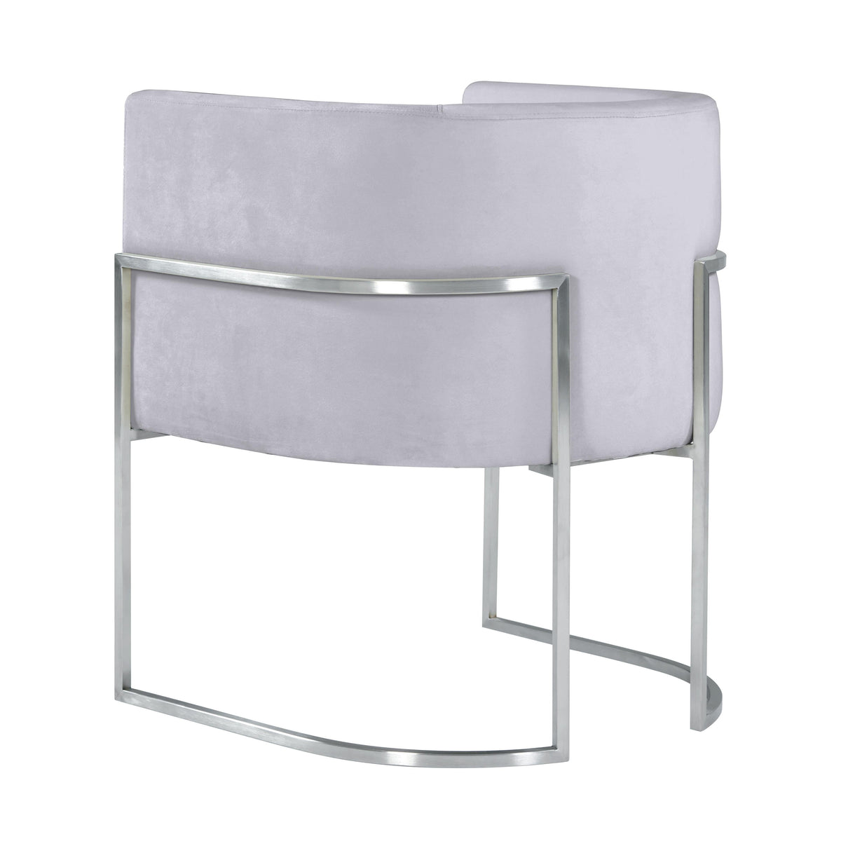 Giselle Performance Velvet Dining Chair with Silver Base by Inspire Me! Home Decor