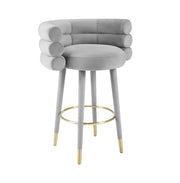 Betty Performance Velvet Stool