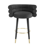 Betty Performance Velvet Stool