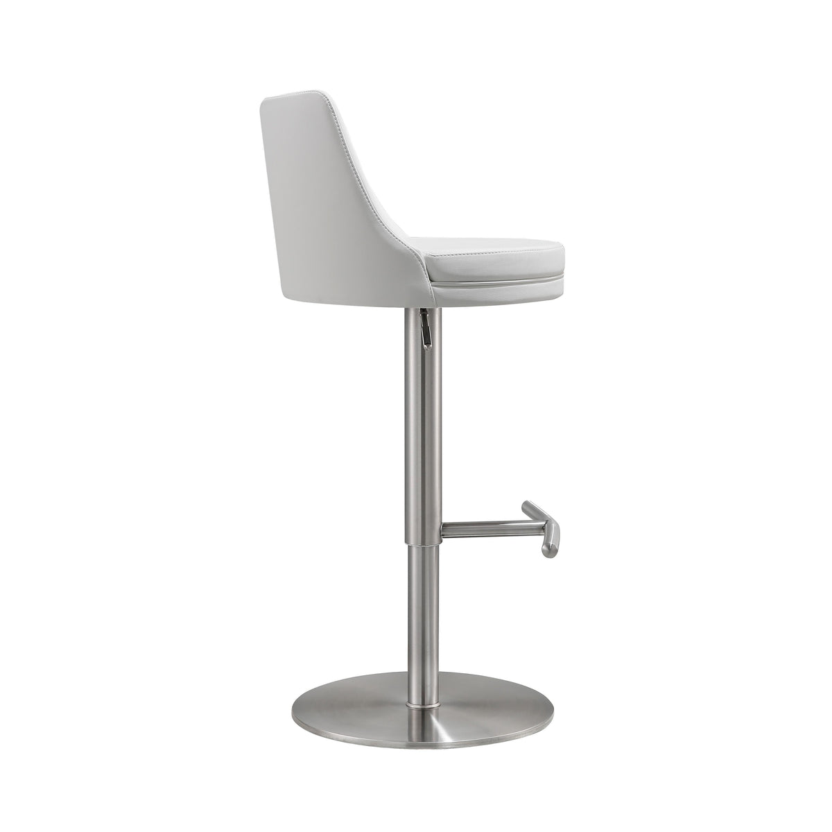 Reagan Performance Vegan Leather Adjustable Stool