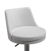 Reagan Performance Vegan Leather Adjustable Stool