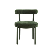 Margaret Performance Chenille Bolster Back Dining Chair