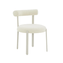 Margaret Performance Chenille Bolster Back Dining Chair