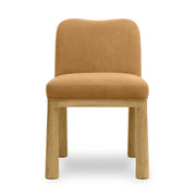 Tiara Performance Velvet and Oak Dining Chair