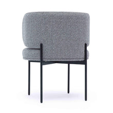 Maureen Speckled Grey Performance Boucle Dining Chair