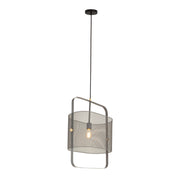 Klaus Large Grey Metal Pendant Lamp