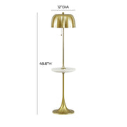 Sienna Gold Floor Lamp