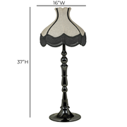 Buchanan Black Aluminum Table Lamp