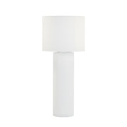 Cleopatra Cream Linen Floor Lamp